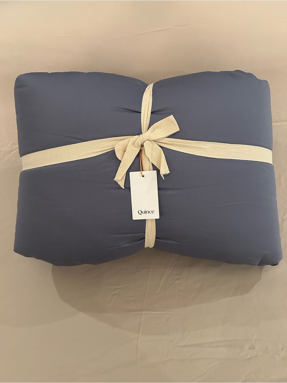Quince Organic Cotton Sateen Comforter - King Size